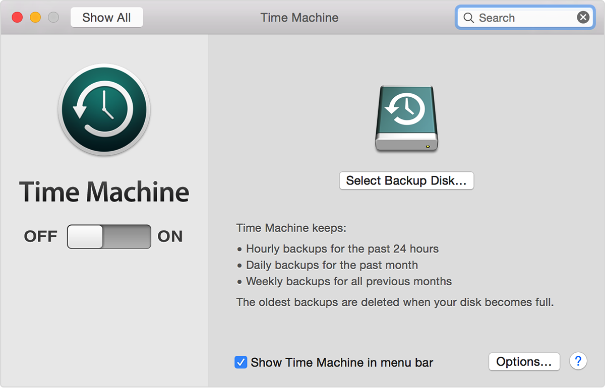 Mac pro time machine user manual